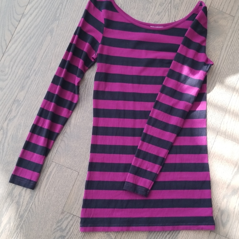 Matilda Jane striped tunic tee